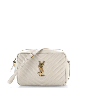 Saint Laurent Lou Camera Bag Matelasse Chevron Leather Small