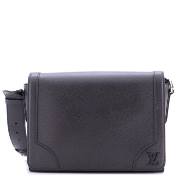 Louis Vuitton New Flap Messenger Bag Taiga Leather