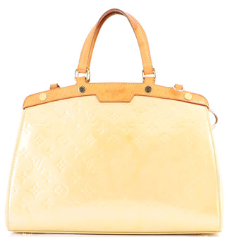 Louis Vuitton Brea Handbag Monogram Vernis MM