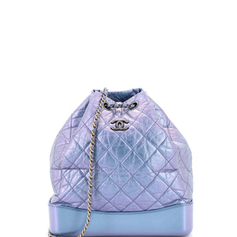 Chanel Gabrielle Backpack Quilted Calfskin Small