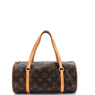 Louis Vuitton Papillon Handbag Monogram Canvas 26