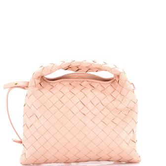 Bottega Veneta Hop Top Handle Bag Intrecciato Nappa Mini