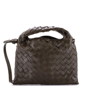 Bottega Veneta Hop Top Handle Bag Intrecciato Nappa Mini