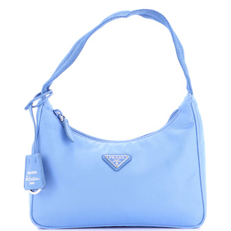Prada Re-Edition 2000 Hobo Tessuto Mini