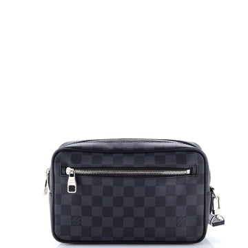 Louis Vuitton Kasai Clutch Damier Graphite