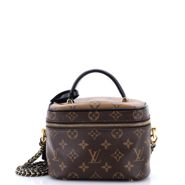 Louis Vuitton Vanity Handbag Reverse Monogram Canvas PM