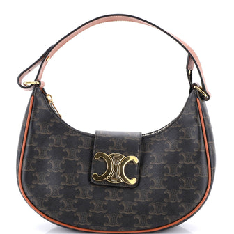 Celine Ava Triomphe Bag Triomphe Coated Canvas