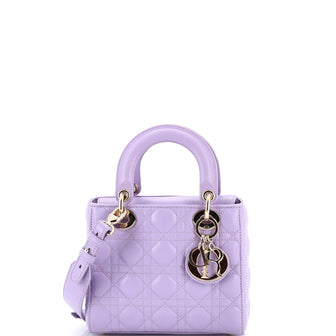 Christian Dior My ABCDior Lady Dior Bag Cannage Quilt Lambskin