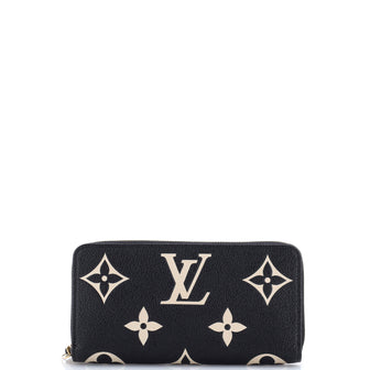 Louis Vuitton Zippy Wallet Bicolor Monogram Empreinte Giant