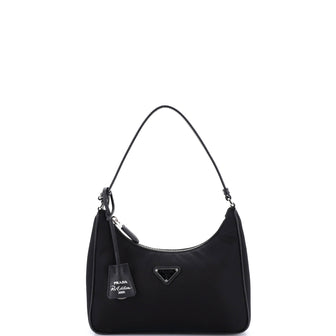 Prada Re-Edition 2005 Hobo Tessuto with Saffiano Leather Mini