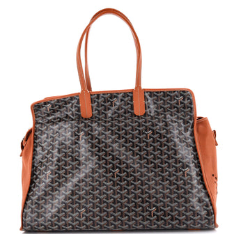 Goyard Hardy Pet Carrier Coated Canvas GM