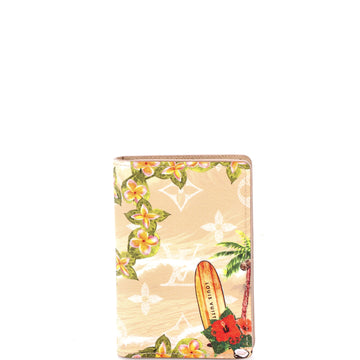Louis Vuitton Pocket Organizer Limited Edition Surfing Monogram Canvas