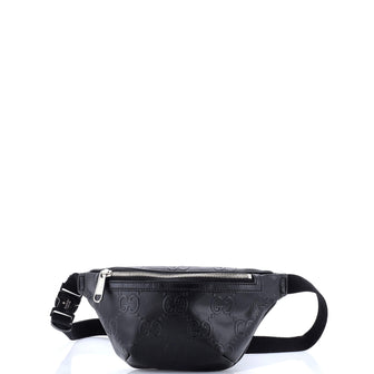 Gucci Belt Bag GG Embossed Perforated Leather Small