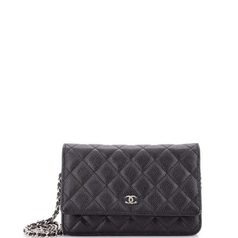 Chanel Wallet on Chain Quilted Caviar