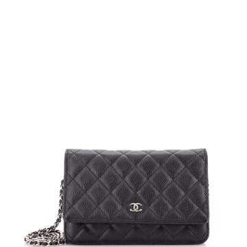 Chanel Wallet on Chain Quilted Caviar