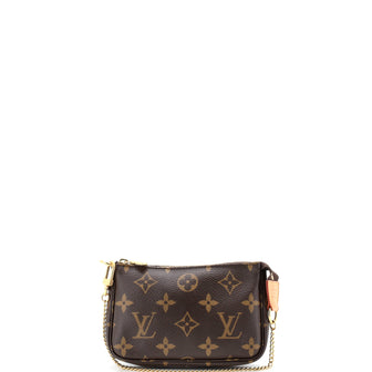 Louis Vuitton Pochette Accessoires Monogram Canvas Mini