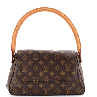 Louis Vuitton Looping Handbag Monogram Canvas Mini