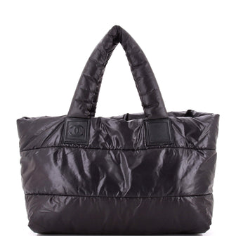 Chanel Coco Cocoon Reversible Tote Quilted Nylon Medium
