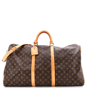 Louis Vuitton Keepall Bandouliere Bag Monogram Canvas 50