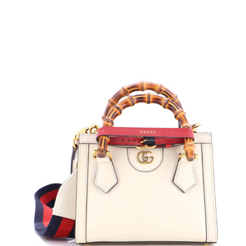 Gucci Diana NM Bamboo Handle Tote Leather Mini