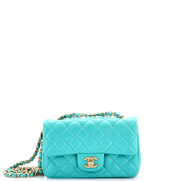 Classic Single Flap Bag Quilted Lambskin Mini