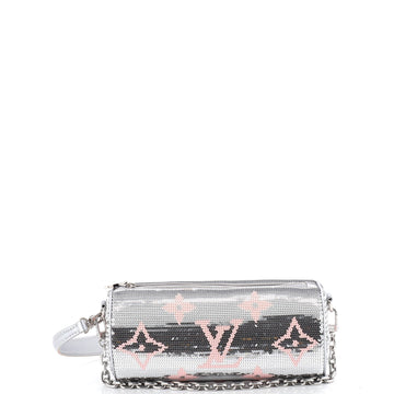 Louis Vuitton Papillon Handbag Monogram Sequins Giant BB