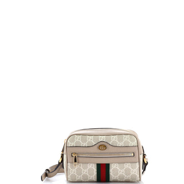 Gucci Ophidia Shoulder Bag GG Coated Canvas Mini