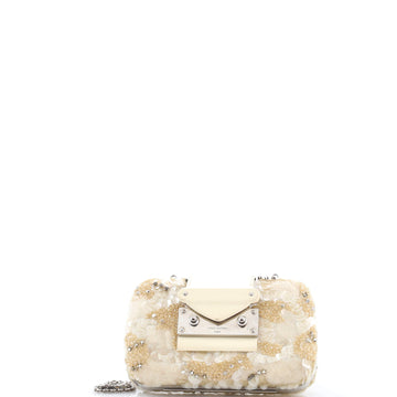 Louis Vuitton Petit Tresor Minaudiere Crystal Embellished Paillettes