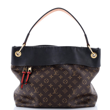 Louis Vuitton Tuileries Hobo Monogram Canvas with Leather