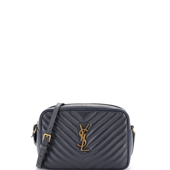 Saint Laurent Lou Camera Bag Matelasse Chevron Leather Small