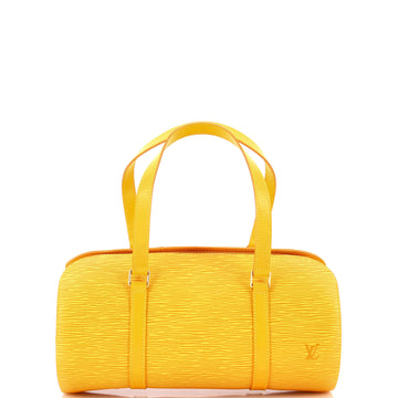 Louis Vuitton Soufflot Handbag Epi Leather