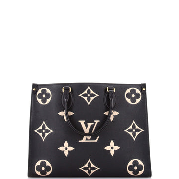 Louis Vuitton OnTheGo Tote Bicolor Monogram Empreinte Giant MM