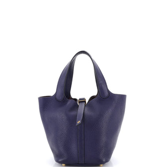 Hermes Picotin Bag Clemence PM