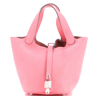 Hermes Picotin Lock Bag Clemence PM