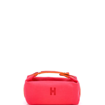 Hermes Bride-A-Brac Travel Case Toile PM