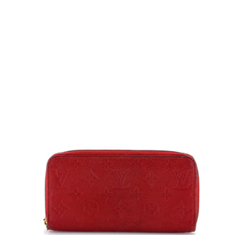Louis Vuitton Zippy Wallet Monogram Empreinte Leather