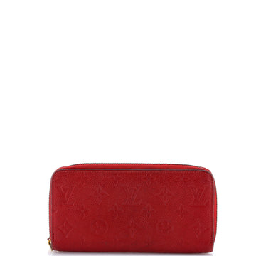 Louis Vuitton Zippy Wallet Monogram Empreinte Leather