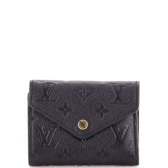 Louis Vuitton Victorine Wallet Monogram Empreinte Leather