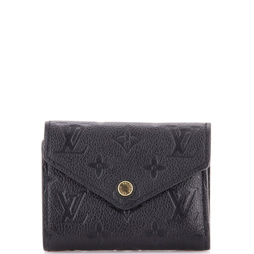 Louis Vuitton Victorine Wallet Monogram Empreinte Leather