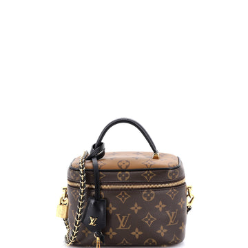 Louis Vuitton Vanity Handbag Reverse Monogram Canvas PM