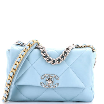 Chanel 19 Flap Bag Quilted Leather Medium
