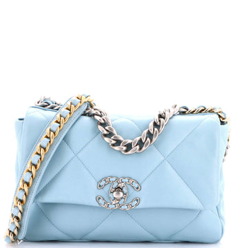 Chanel 19 Flap Bag Quilted Leather Medium