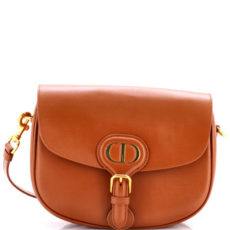 Christian Dior Bobby Flap Bag Leather Medium