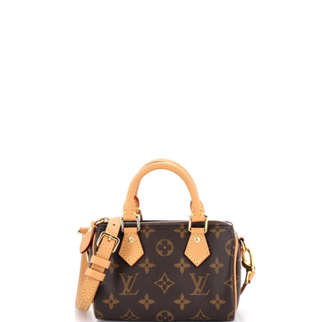 Louis Vuitton Speedy Bandouliere NM Bag Monogram Canvas Nano