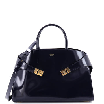 Salvatore Ferragamo Hug Top Handle Bag Leather Large