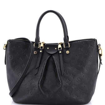 Louis Vuitton Mazarine Handbag Monogram Empreinte Leather MM