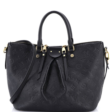 Louis Vuitton Mazarine Handbag Monogram Empreinte Leather MM