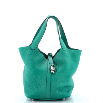 Hermes Picotin Lock Bag Clemence MM