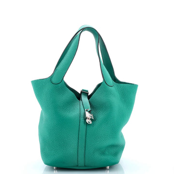 Hermes Picotin Lock Bag Clemence MM