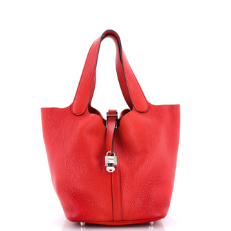 Hermes Picotin Lock Bag Clemence MM